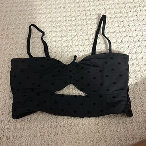 polka dot corset top!